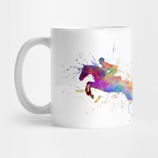 Watercolor horse show Mug